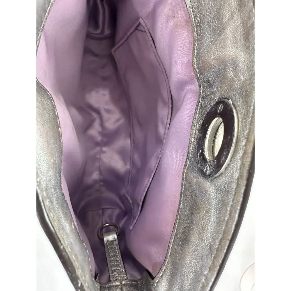 Coach Vintage Y2K Mini Purple Pochette Bag/Wristlet
